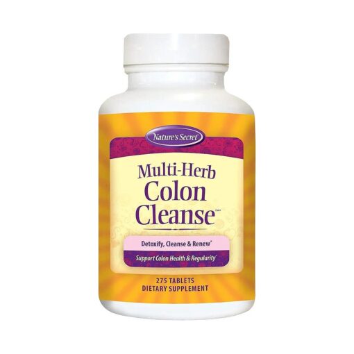 Nature 's Secret Multi-Herb Colon Cleanse, 275 Tab