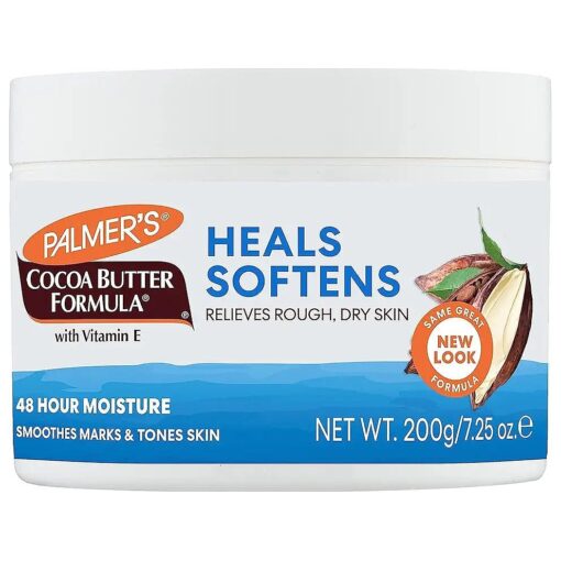 Palmer 's Cocoa Butter Jar With Vitamin-E, 7.25 oz, 2 Piece