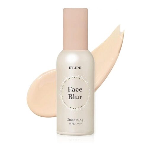 ETUDE Face Blur Smoothing SPF 33 PA ++ ( 21AD ) | Multi-Makeup Coral Base Primer with Smoothening Effect and UV Rays Protection for a Milky Skin | Korean Makeup