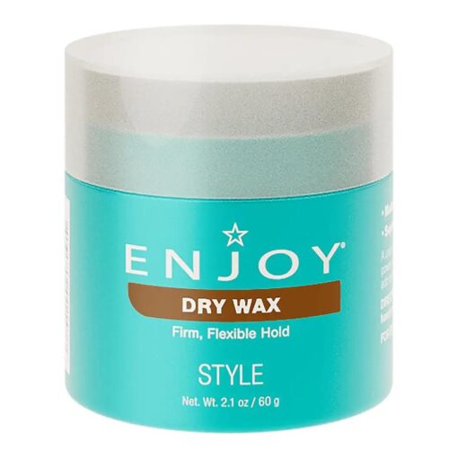 ENJOY Dry Wax ( 2.1 OZ ) - Non-Greasy, Pliable Hair Wax