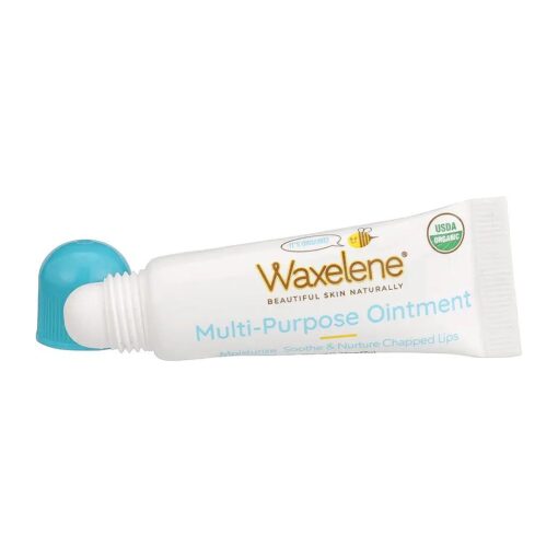 Waxelene Multi-Purpose Ointment, Organic, Lip Tube, Single