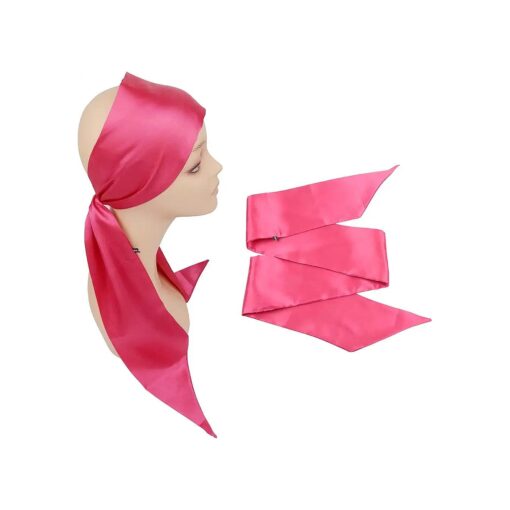 Wig Grip Band Soft Satin Scarf Fashion Headbands for Lace Frontal Wigs Fixing Makeup Sports Yoga Facial