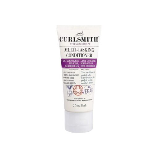 Curlsmith - Multi-Tasking Conditioner, 3 in 1 Conditioner with Proteins, for Damaged Hair ( 2 fl oz )