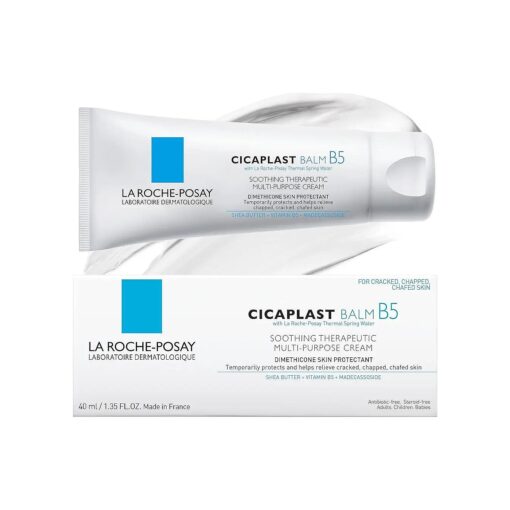 La Roche-Posay Cicaplast Balm B5, Healing Ointment and Soothing Therapeutic Multi Purpose Cream for Dry & Irritated Skin, Body and Hand Balm, Baby Safe, Fragrance Free