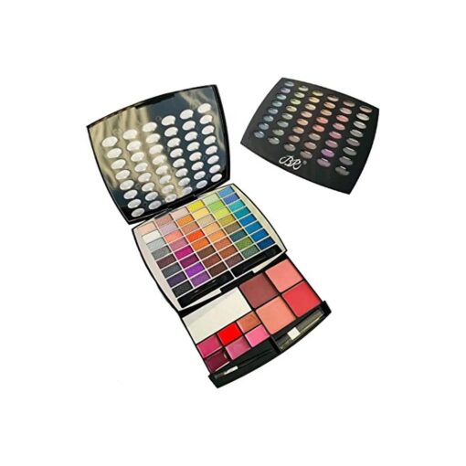 BR Beauty Revolution Glamour Girl Makeup Kit 43 Eyeshadow / 9 Blush / 6 Lip Gloss