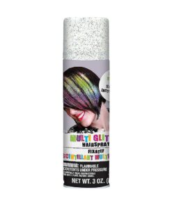 Multicolor Glitter Hair Spray Color - 3 oz, ( 1 Count ) - Instantly Transforms Your Look, Ideal for Parties & Cosplay