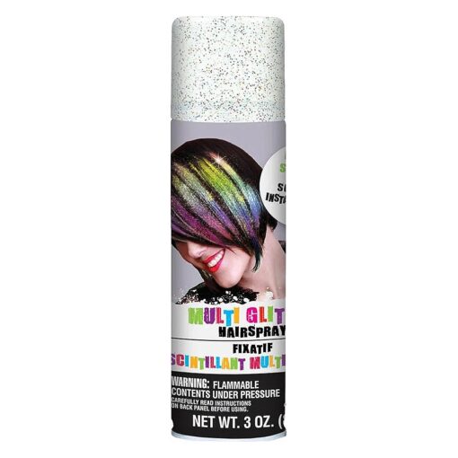 Glitter Hair Spray 3oz Multicolor