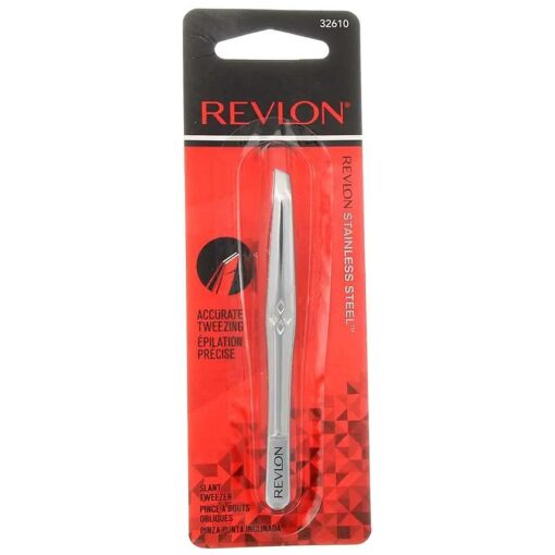 Revlon Stainless Steel Accurate Tweezing 1 ea ( Pack of 2 )