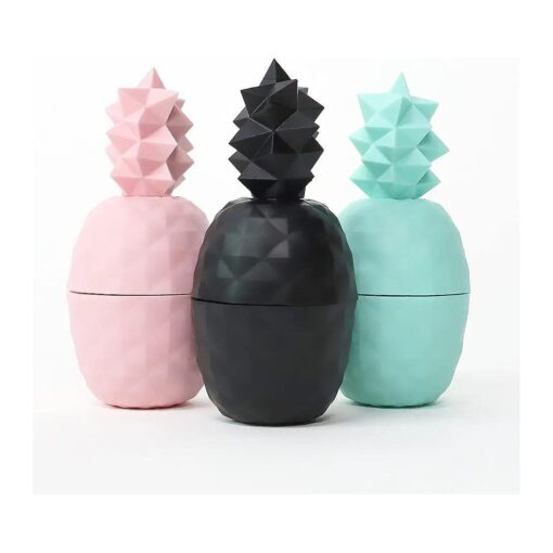 Rebels Refinery 3-Piece Pineapple-Shaped Lip Balm Bundle