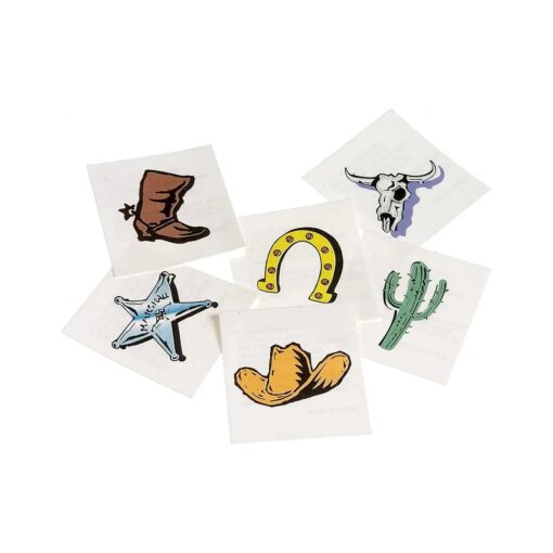 U.S. Toy US Toy Western Temporary Tattoos