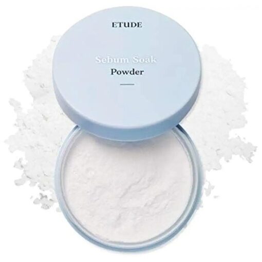 ETUDE Sebum Soak Powder 5g ( 23AD ) | Makeup Powder for Oily Face with Sebum Control, Soft Skin Effect and Matte Finish | Flawless Long-Lasting Make up | Kbeauty