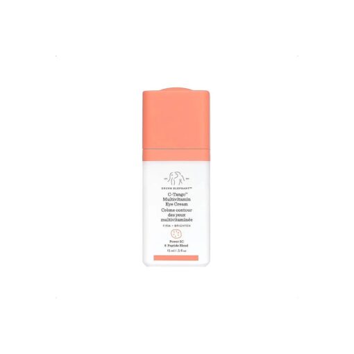 Drunk Elephant C-Tango Eye Cream with Vitamin C, Brightening & Restorative Under Eye Moisturizer ( 15mL/0.5 Fl Oz )