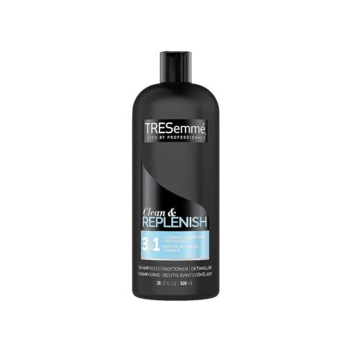 TRESemme Cleanse and Replenish 2 in 1 Shampoo and Conditioner Hydrating Shampoo to Cleanse and Moisturize Cleanse and Replenish Shampoo and Conditioner 2 in 1 to Cleanse and Moisturize 28 oz