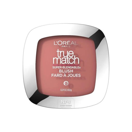 L'Oreal Paris True Match Super-Blendable Powder Blush, Sweet Ginger, 0.21 Oz ( Packaging May Vary )