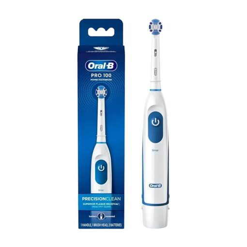 Oral-B Pro-Health Clinical Battery Power Electric Toothbrush, 1 Count ( Pack of 1 ) ( Colors May Vary )