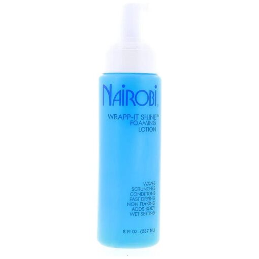 Nairobi Wrapp-It Shine Foaming Lotion ( 8 oz ) by Nairobi BEAUTY by Nairobi