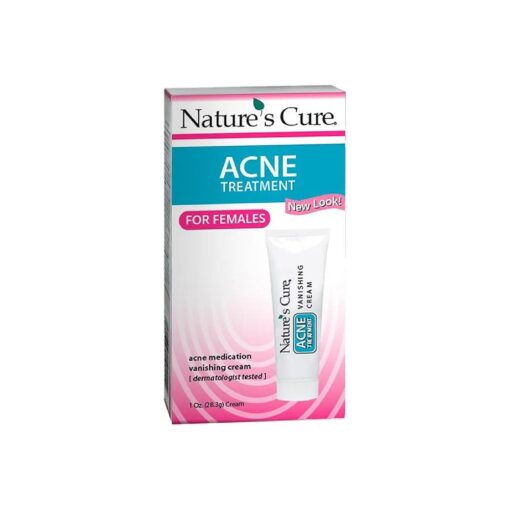 Nature 's Cure Acne Treatment for Females - 1 month supply