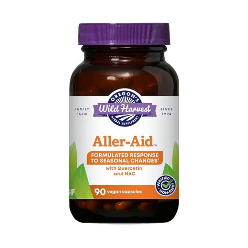 Oregon 's Wild Harvest Aller-Aid with Quercetin Supplement, 90 Count