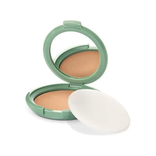 Ana Maria Maquillaje Cosmeticos | Polvo Facial Compacto Arroz Aloe Vera FPS 20 UVA | Make up Pressed Powder SPF 20 0.5oz-14gr ( Natural ( 6 ) )