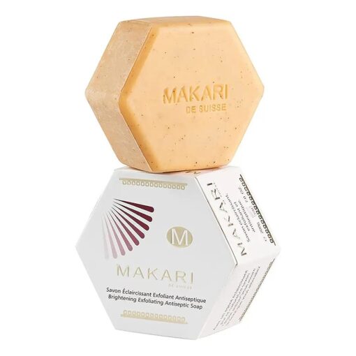 Makari Classic Exfoliating Antiseptic Soap ( 7oz ) | Helps Revitalize Skin | Promotes Even Skin Tone | Detoxifies and Removes Impurities | For Dry, Oily, Normal, Maturing, and Combination Skin Types