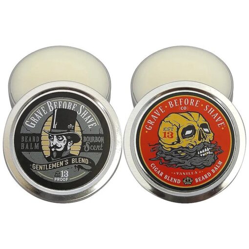 GBS ( tm ) GBS True Man Beard Balm Dual Pack