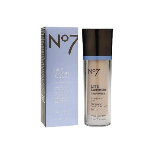 Boots No7 Lift & Luminate Foundation Warm Beige