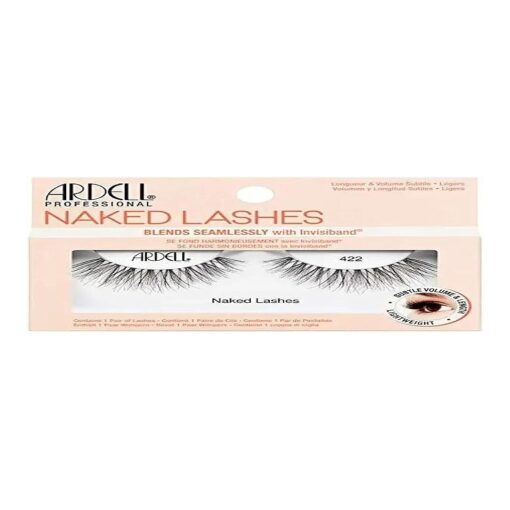 Ardell Naked Lashes 422, black, 2 Count