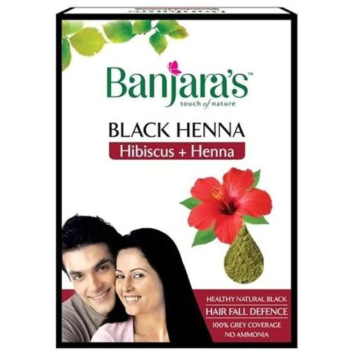 Black Henna Hibiscus + Henna - Healthy Natural Black - 50g