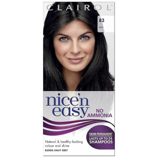 Nice 'n ' Easy By Lasting Colour 83 Natural Black