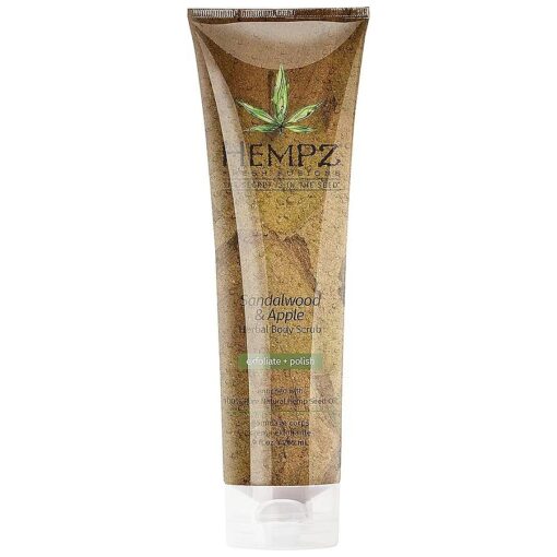 Hempz Fresh Fusions Sandalwood and Apple Herbal Body Scrub Unisex Scrub 9 oz