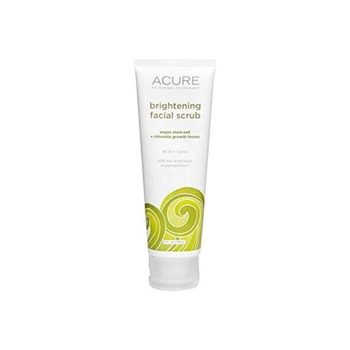 ACURE Brightening Facial Scrub, 4 Ounce by Acure, Packaging May Vary