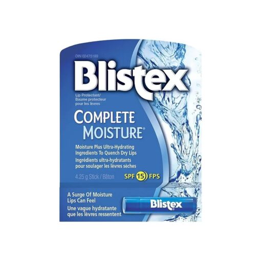 Blistex Complete Moisture Lip Balm, 4 pack