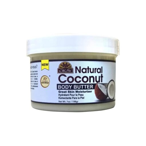 OKAY 100 % NATURAL COCONUT BUTTER SMOOTH 7oz/198gr