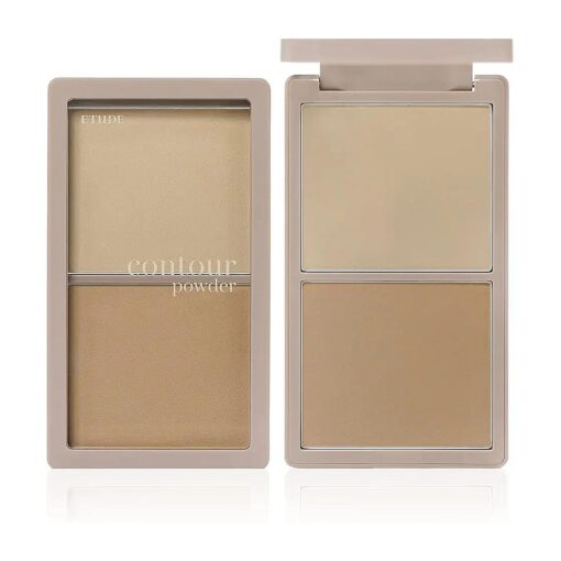 ETUDE CONTOUR POWDER 01 Creator | Bronzer And Contour Palette To Effortlessly Define The Face Like A Selfie | Smooth, Velety Texture | Natural Look