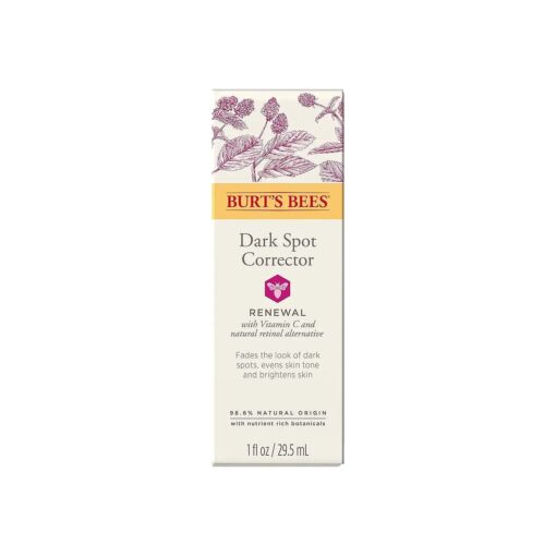 Burt 's Bees Renewal Dark Spot Corrector with Bakuchiol Natural Retinol Alternative, 1 Oz ( Package May Vary )