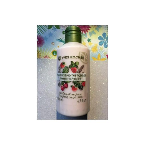 Les Plaisirs Nature Energizing Body Lotion Raspberry Peppermint ( 6.7 fl.oz, )