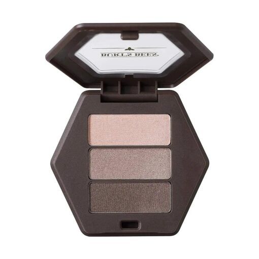 Burt 's Bees 100 % Natural Eye Shadow Palette Trio, Shimmering Nudes - 0.12 Ounce