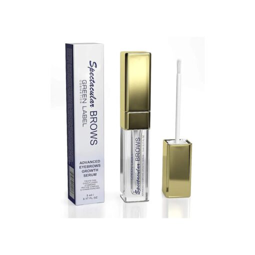 Spectacular BROWS - Brow Enhancer and Brow Growth Serum - Eyebrow Growth Enhancer- Eyebrow Growth Serum with Biotin & Natural Peptides, For Thin, Over-Plucked Eyebrows, Lash & Brow Growth Products