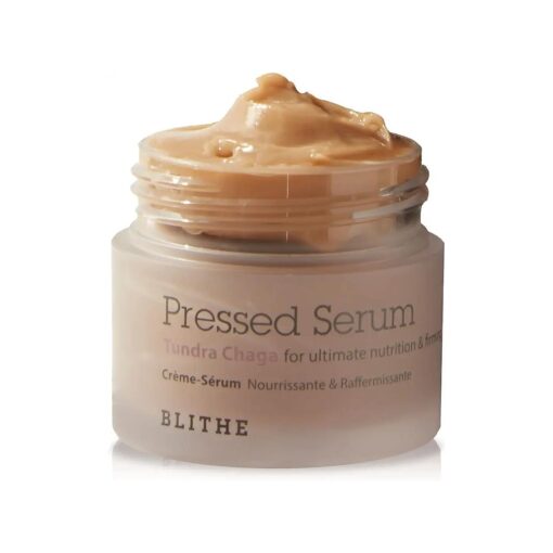 BLITHE Pressed Serum Chaga Mushroom - Advanced Skin Tightening Cream for Face, Face Tightening and Lifting Formula for a Natural Face Lift 0.91 fl oz