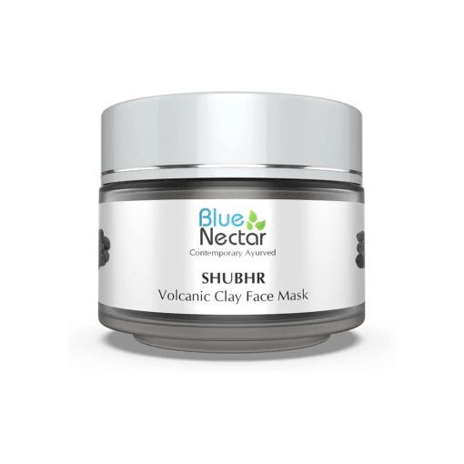 Blue Nectar Detan Face Pack for Glowing Skin | Natural Green Tea Cleansing Mask for Blackheads | Volcanic Clay Mask for Women and Men