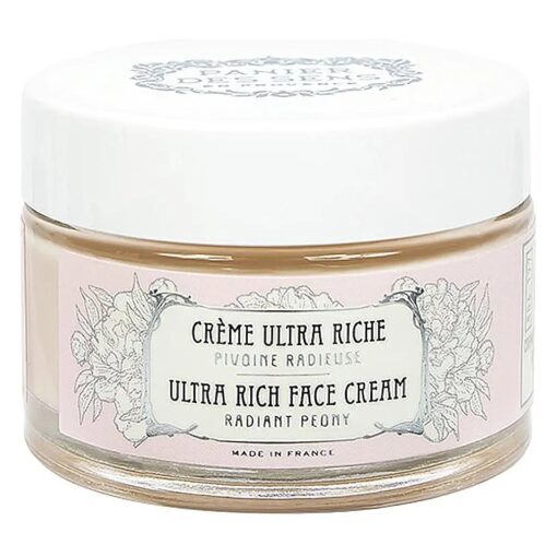 Panier des Sens - Ultra Rich Face Cream - with Hyaluronic Acid + Peony Extract - Moisturizing and Radiance - Skin Care for Women Made in France - Facial Moisturizer 99 % Natural Ingredients - 1.7 floz