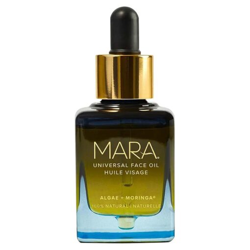 MARA - Natural Algae + Moringa Universal Face Oil | Non-Toxic, Plant-Based Skin Care | Nourishes with Algae Plankton Blend + Boosts Firmness For All Skin Types, ( 1.2 oz | 35 ml )