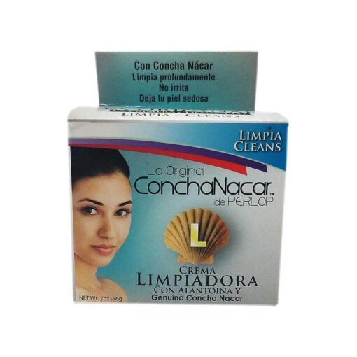 Concha Nacar Crema Limpiadora, Cleansing Cream 2 oz