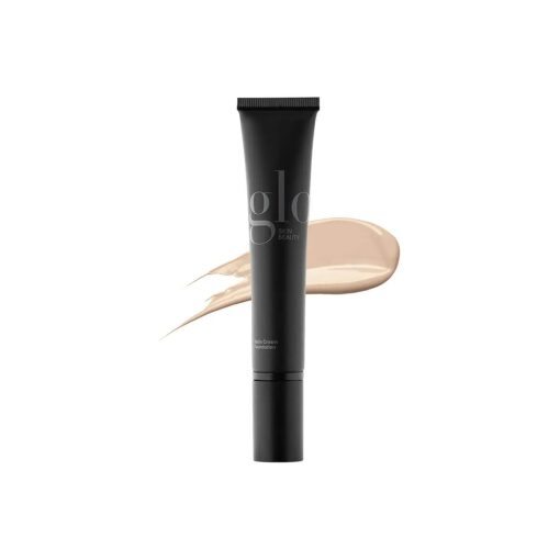 Glo Skin Beauty Satin Cream Foundation Makeup for Face, Natural Fair - Full Coverage, Semi Matte Finish, Conceal Blemishes & Even Skin Tone