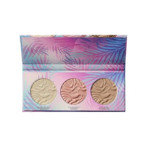 Physicians Formula Murumuru Butter Bronzer Face Powder Makeup Set, Includes Nourishing Butter Bronzer, Highlighter, Blush, Dermatologist Tested, Vegan & Cruelty-Free - Glow Face Palette