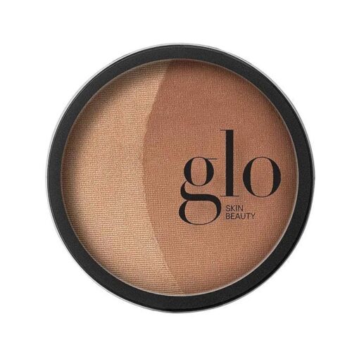 Glo Skin Beauty Bronzer Pressed Powder ( Sunkiss ) - Mineral Based Makeup Adds Warmth and Natural Contour for a Sun-Kissed Glow