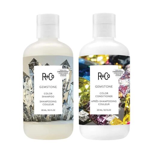 R+Co Gemstone Color Shampoo, Frizz Control, Repairs + Preserves Hair Color, Vegan + Cruelty-Free