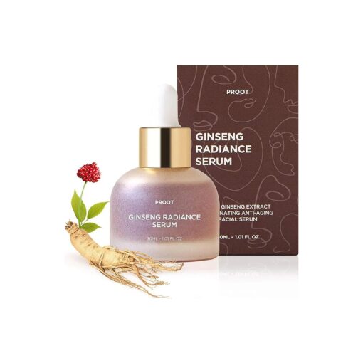 Ginseng Radiance Serum | Ginseng Serum with 52.5 % Korean Ginseng Extract | Korean Ginseng Serum Formulated with Ginseng Extract, Hyaluronic Acid & WGF Complex-3 | Korean Ginseng Skin Care Technology