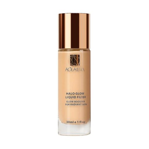 Natural Glow Liquid Filter, Face Complexion Booster For an All Day Radiant Glow Soft-Focus Look, Liquid Highlighter Primer, Glow Lotion, Vegan & Cruelty-Free ( Fair/Light )