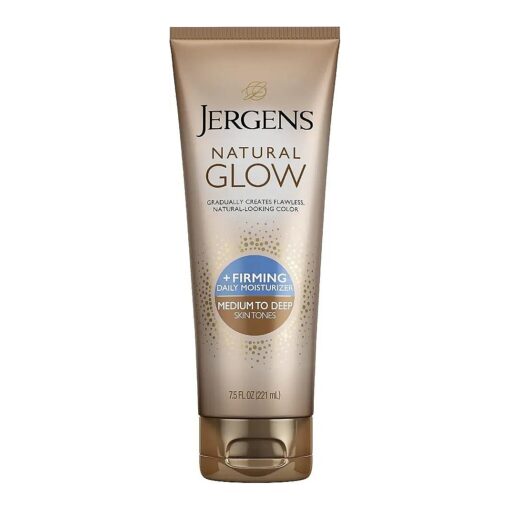 Jergens Natural Glow + Firming Daily Moisturizer Medium to Tan Skin Tones 7.5oz